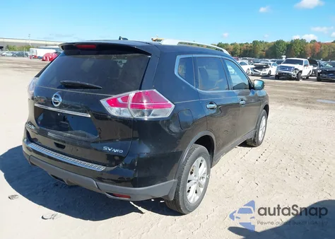 2015 Nissan Rogue Sv из США, поврежденный, VIN 5N1AT2MV6FC912955